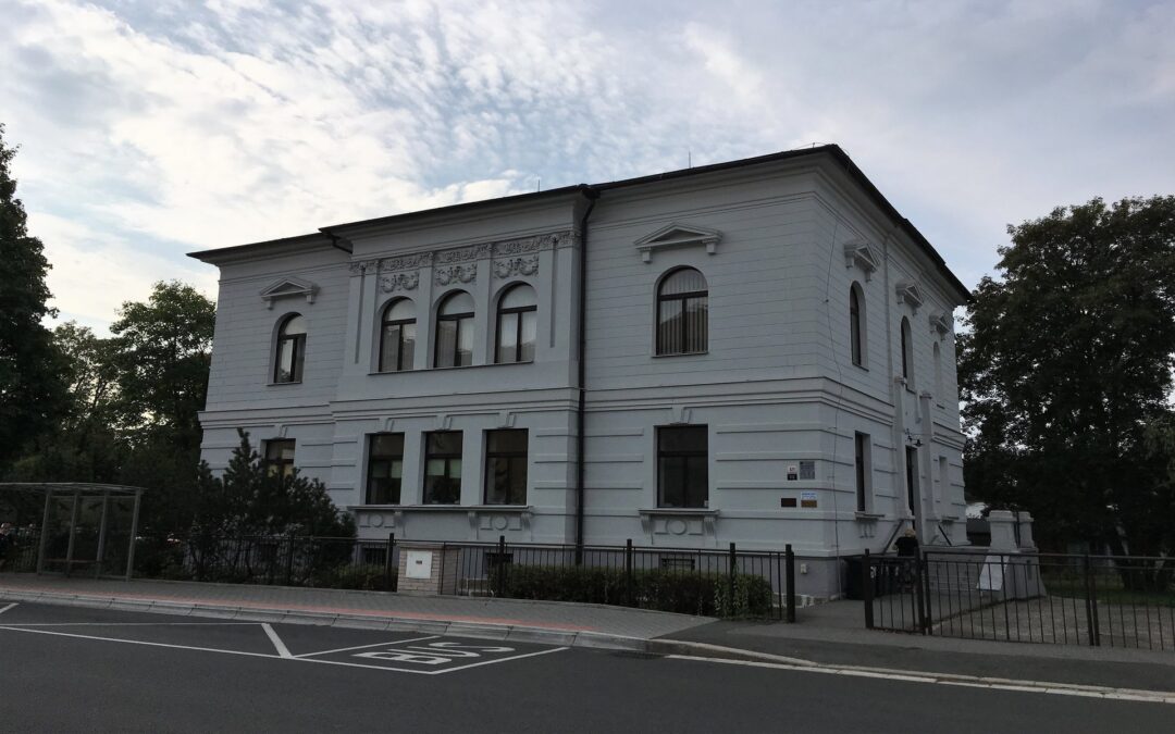 Oprava fasády, soklu a schodiště vily ul. Moskevská