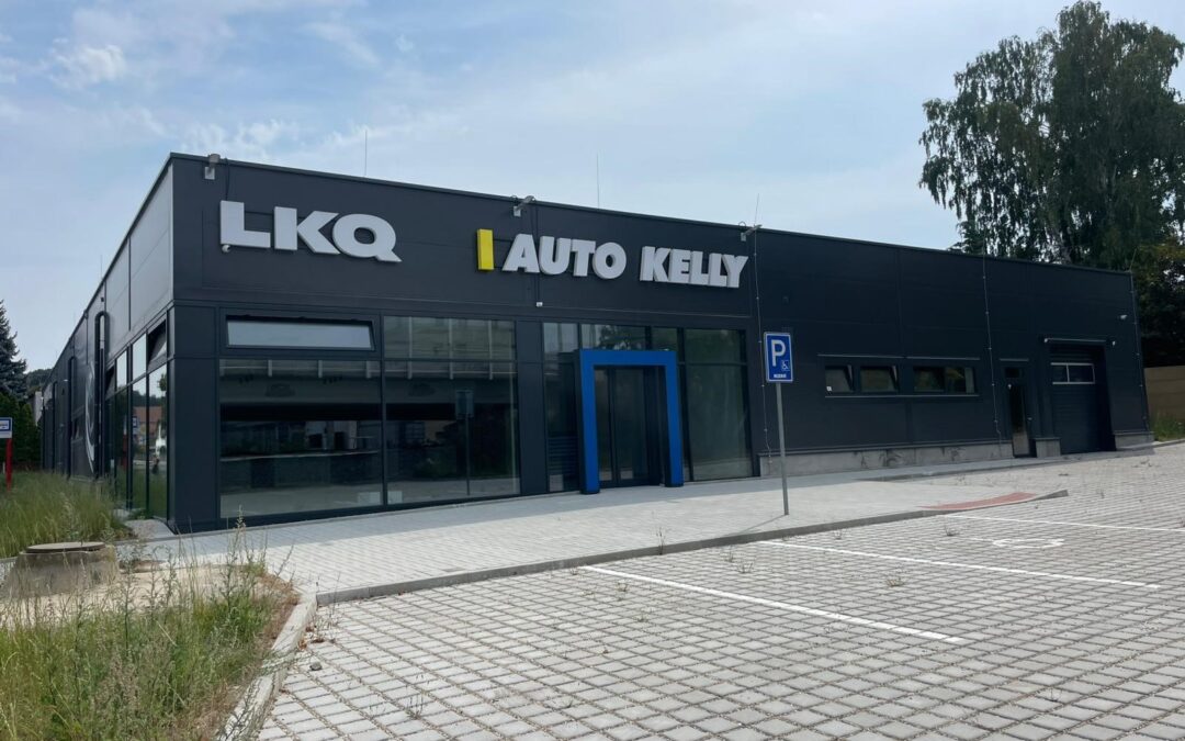 Novostavba prodejny a skladu LKQ (Auto Kelly)