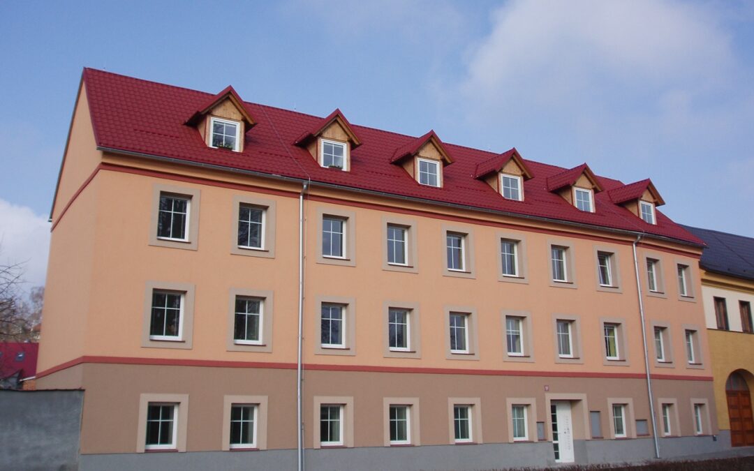 Stavební úpravy na Objektu BD č.p. 140 – Mimoň